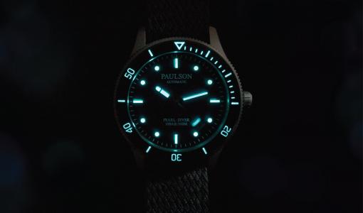 Introducing the new Paulson Pearl Diver Grade 5 Titanium Automatic Dive Watch!