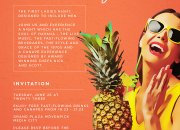 Exclusive Media Event - Invite - HALFWAY TO HAVANA: the first ladies night, designed to include men.