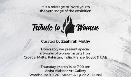 Tribute to Women vernissage and panel discussion