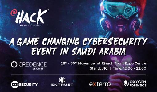 Credence Security to Showcase Leading Cybersecurity and Digital Forensics Offerings at @Hack in Saudi Arabia