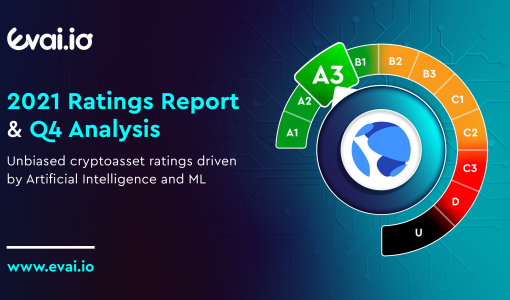 2021 cryptoasset ratings report released by British AI crypto ratings platform Evai.io